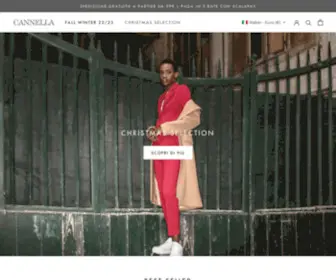 Cannella.com(CANNELLA ITALIA) Screenshot