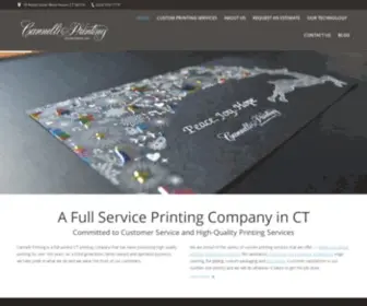 Cannelli.com(Cannelli Printing) Screenshot