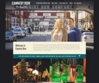 Canneryrow.com(Historic Cannery Row) Screenshot