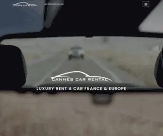 Cannes-Car-Rental.com(Rent Luxury Car Cannes) Screenshot