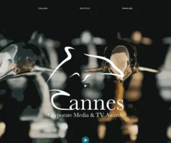 Cannescorporate.com(Cannes Corporate Media & TV Awards) Screenshot