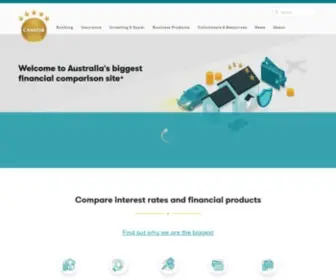 Cannex.com.au(Australia's Biggest Financial Comparison Site) Screenshot