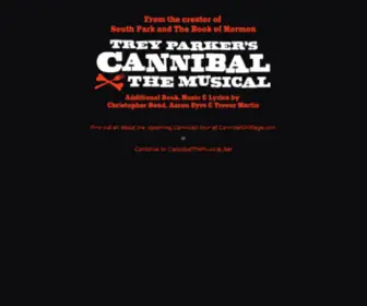 Cannibalthemusical.net(CannibalTheMusical) Screenshot