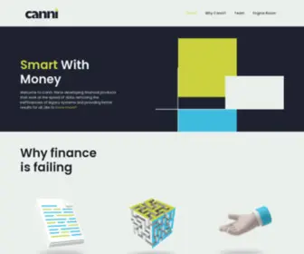 Cannimoney.com(Developing financial products that work) Screenshot