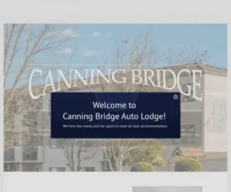 Canningbridgeautolodge.com.au(Perth Motel Accommodations) Screenshot