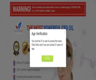 CannoilStore.com(Pure and Strongest CBD Oil for sale in 2020 year) Screenshot