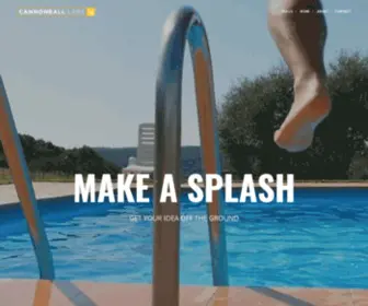 Cannonballlabs.co(Make A Splash) Screenshot