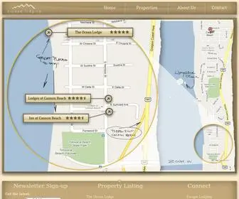 Cannonbeachescapes.com(Cannon Beach Hotels) Screenshot