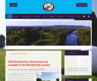 Cannongolfclub.com(Cannon Golf Club) Screenshot