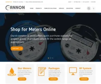 Cannonmetering.com(Cannon Metering) Screenshot