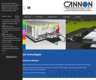 Cannontech.co.uk(Cannon Technologies) Screenshot