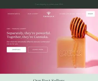 Cannuka.com(The Best CBD) Screenshot