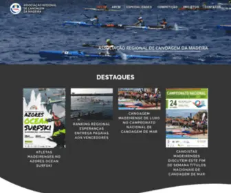 Canoagemmadeira.com(Associação) Screenshot