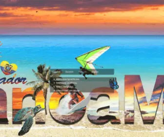 Canoamar.com(Hostal Canoamar Ecuador Canoa) Screenshot