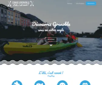 Canoe-Grenoble.com(Canoë Grenoble) Screenshot