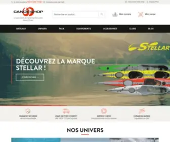 Canoe-Shop.com(Boutique de canoe kayak) Screenshot