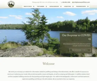 Canoeoutfitters.com(Regis Canoe Outfitters) Screenshot