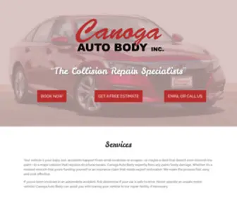 Canogaautobody.com(Canoga Auto Body) Screenshot