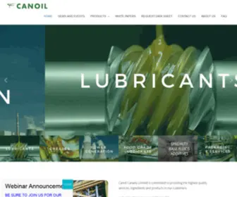 Canoilcanadaltd.com(Canoil Canada Inc) Screenshot