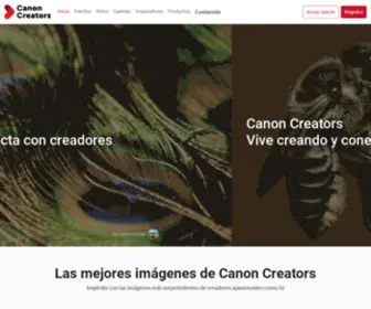 Canon-Creators.com(Canon Creators) Screenshot