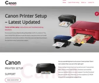 Canon-Photo-Printer.com(Canon Printer Setup) Screenshot