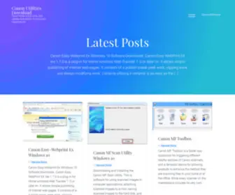 Canon-Utilities.com(Canon Printer & EOS Utility) Screenshot