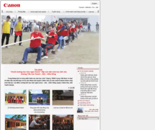 Canon-VN.com.vn(Canon Việt Nam) Screenshot