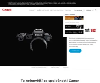 Canon.cz(Digitální fotoaparáty) Screenshot