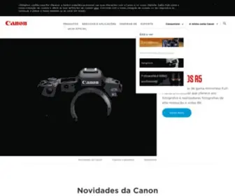 Canon.pt(Canon Portugal) Screenshot