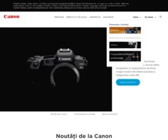 Canon.ro(Canon Romania) Screenshot