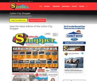 Canoncityshopper.net(Cañon City Shopper) Screenshot