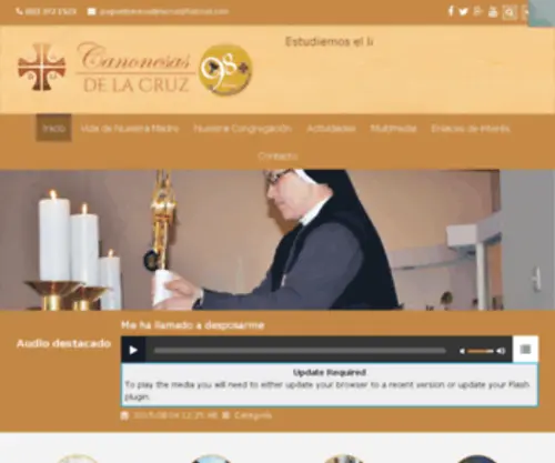 Canonesasdelacruz.edu.pe(Colegio De La Cruz Canonesas) Screenshot
