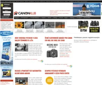 Canonklub.cz(Česko) Screenshot