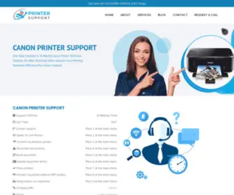 Canonprintersupportpro.net(Canon Support NumberCanon Printer Support) Screenshot