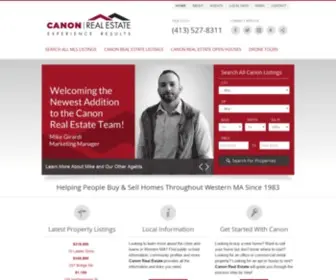 Canonre.com(Canon Real Estate) Screenshot