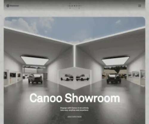 Canoo.com(Electric Cars) Screenshot