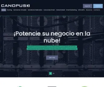 Canopus.com.ar(ISP Canopus) Screenshot