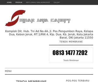 Canopyawningsinarjaya.com(Tenda Membrane) Screenshot