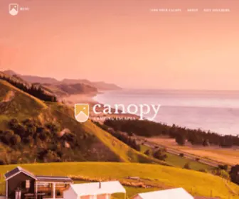 Canopycamping.co.nz(Canopy Camping) Screenshot