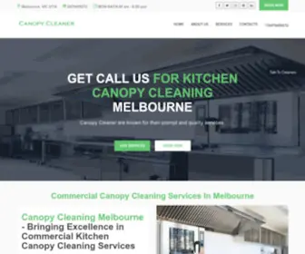 Canopycleaner.com.au(Commercial Cleaning) Screenshot