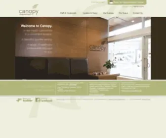 Canopyhealth.ca(Canopy Integrated Health) Screenshot