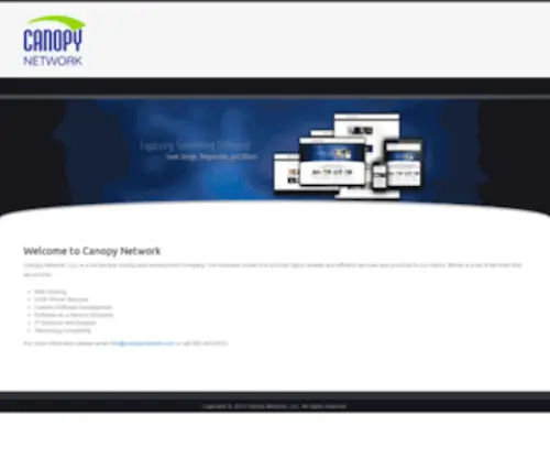 Canopyhosting.com(Canopy Network) Screenshot
