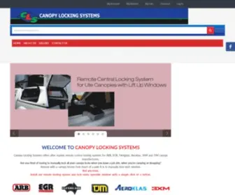 Canopylocks.com.au(Canopy Locks) Screenshot