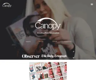 Canopymedia.co.uk(Canopy) Screenshot