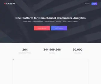Canopy.net(Analytics Advancing Trade) Screenshot