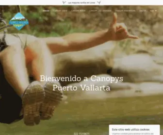 Canopysvallarta.com(Tirolesas en Puerto Vallarta) Screenshot