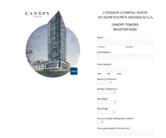 Canopytowers.net(Canopy Towers) Screenshot