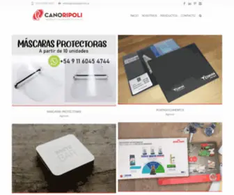 Canoripoli.com.ar(Cano & Ripoli) Screenshot