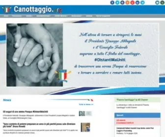 Canottaggio.org(Federazione Italiana Canottaggio) Screenshot