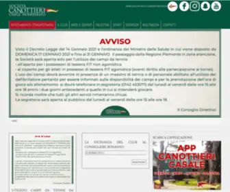 Canottiericasale.com(Canottieri Casale) Screenshot